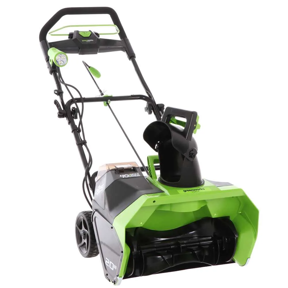 Greenworks GD40ST - Fraise à neige à batterie - 40V 4Ah