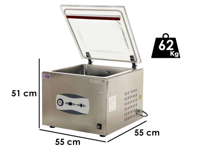 Besser Vacuum Fusion 42 - Machine sous-vide à cloche - Barre de soudure de 42 cm