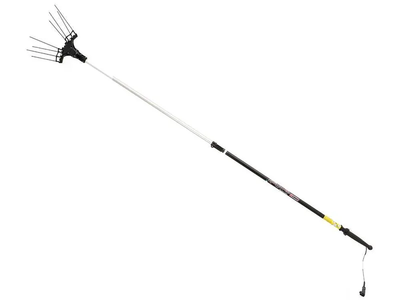 Peigne vibreur électrique à batterie Zanon Karbonium EVO AL 200/K - 170/250 cm - Perche télescopique