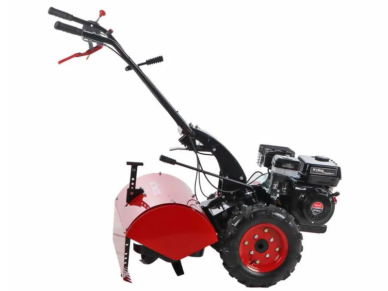 GeoTech MCT 550 - Motoculteur à essence - Ducar DH212 - Fraise réversible - 7 CV