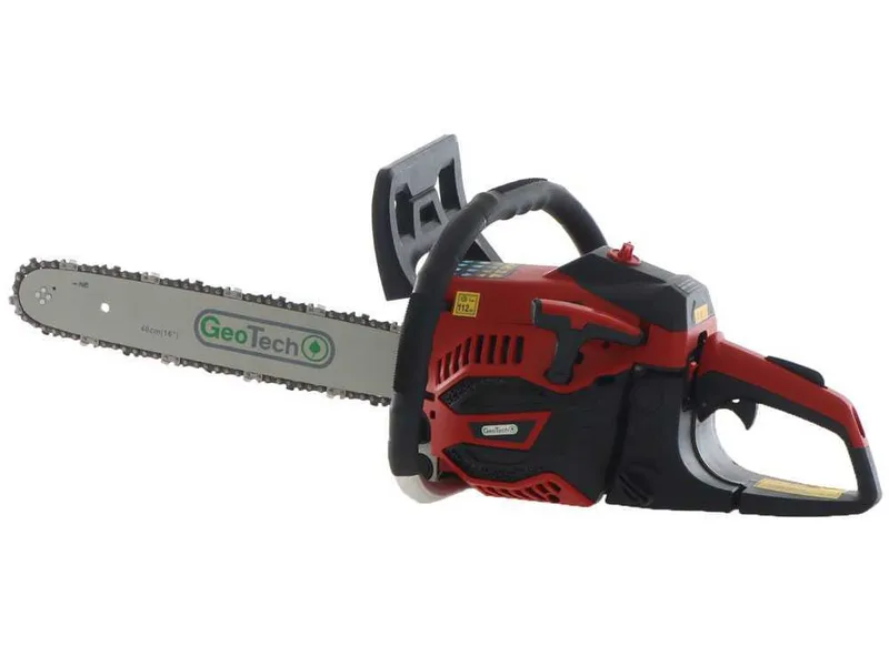 GeoTech GMS 37-40 - Tronçonneuse de taille thermique - Barre de 40 cm