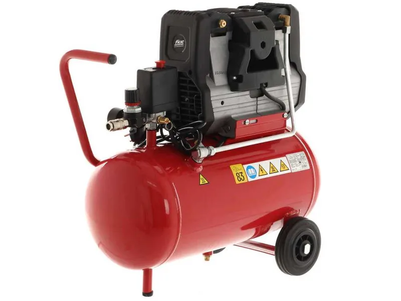 Fiac Super Silent 24 XS258 - Compresseur d'air électrique monophasé insonorisé oil-less - Moteur 2 CV - 24 L