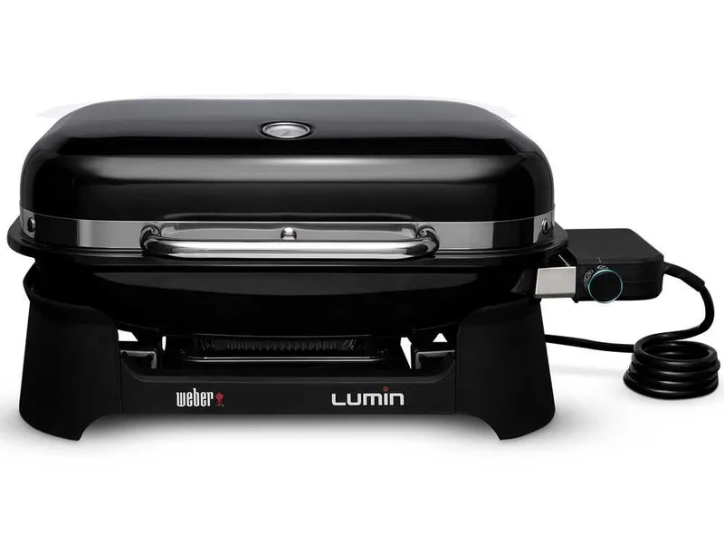 Weber Lumin Black - Barbecue électrique portable