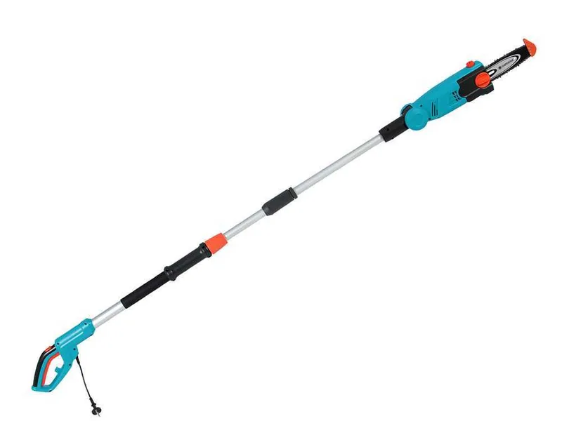 Elagueuse électrique sur perche de rallonge télescopique Gardena TCS 720/20 - scie à chaîne 20 cm