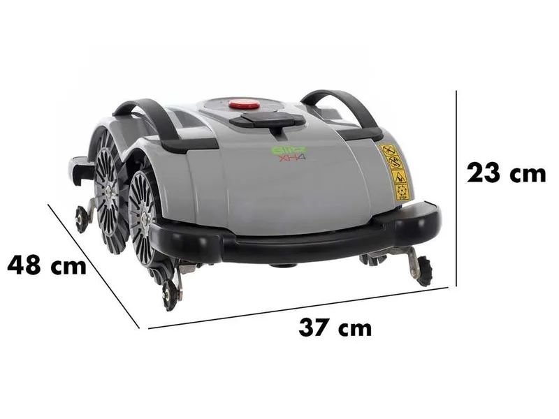 Wiper Blitz XH4 NIKO - Robot tondeuse sans fil périphérique - Pas d'installation nécessaire