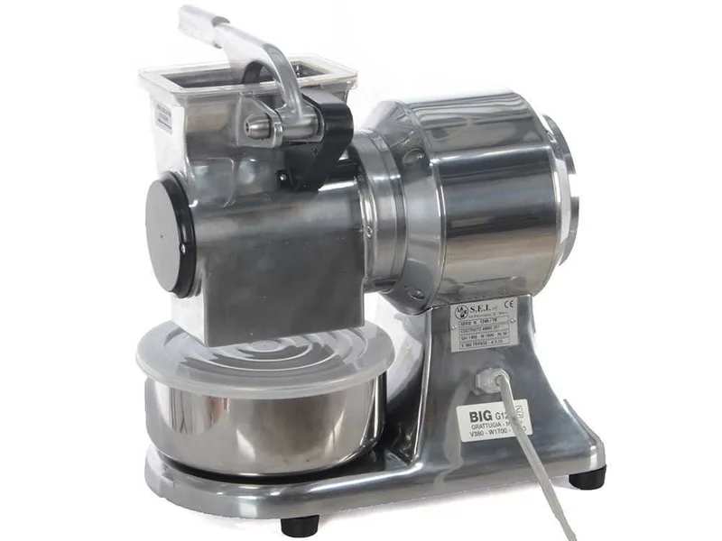 BIG 12 - Râpe électrique professionnelle Triphasée - en aluminium moulé sous pression - 1000W