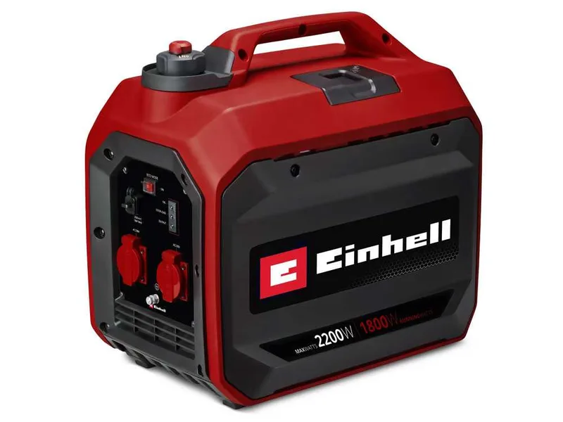 Einhell TC-IG 2200 - Groupe électrogène inverter à essence de 1.9 kW - Continu 2.2 kW Monophasé