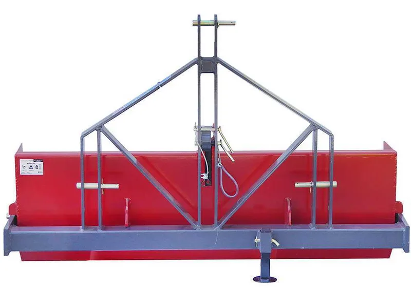 Godet postérieur pour tracteur GeoTech de 180 cm - Série lourde - Capacité charge 700 Kg