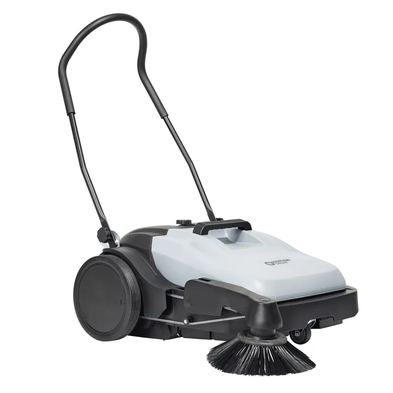 Nilfisk SW 200 - Balayeuse à poussée manuelle - avec bac de ramassage