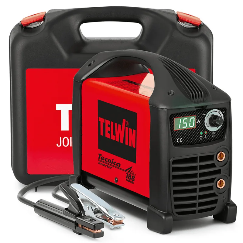 Telwin tecnica 188 mpge - Poste à souder inverter à électrode et tig - 150A