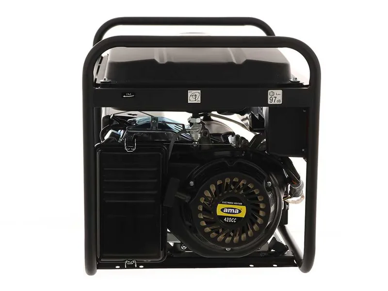 AMA QF6000 3PH - Groupe électrogène 6.5 kW triphasé à essence - Générateur de courant
