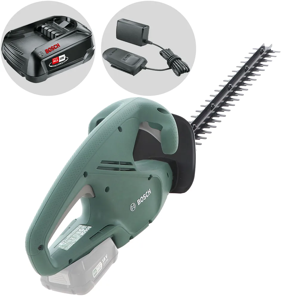 Bosch EasyHedgeCut 18-45 - Taille-haie avec batterie 18 V/2,5 Ah - Lame 45 cm