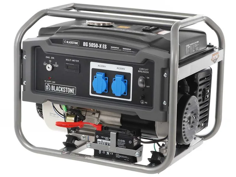 Blackstone BG 5050-X ES - Groupe électrogène avec AVR 3.6 kw - Continue 3.2 kW Monophasé