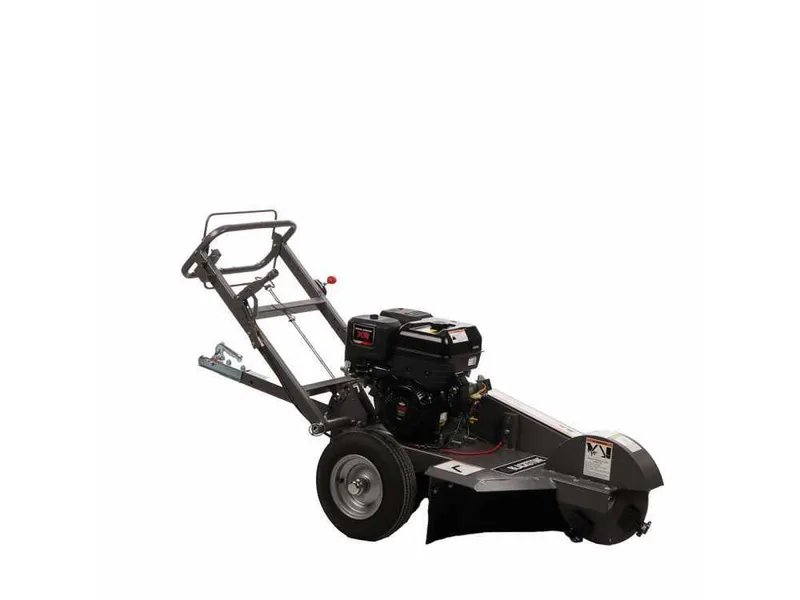 BlackStone SG 420 B&S ES PRO - Rogneuse de souches - Moteur B&S XR2100 420cm3 - Disque de coupe avec 8 marteaux en carbure de tungstène