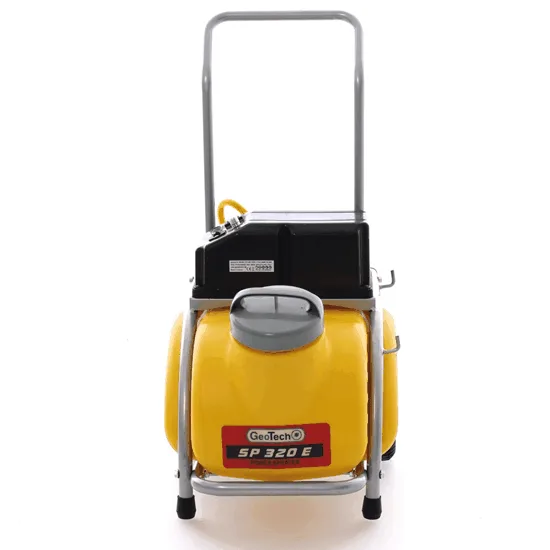 GeoTech SP 320 E - Pompe de pulvérisation électrique à batterie sur chariot - 30 L