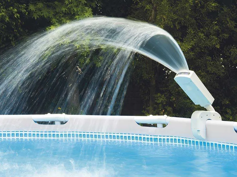 Fontaine LED multicolore Intex 28089 - Débit d'eau min. 3785 L/h