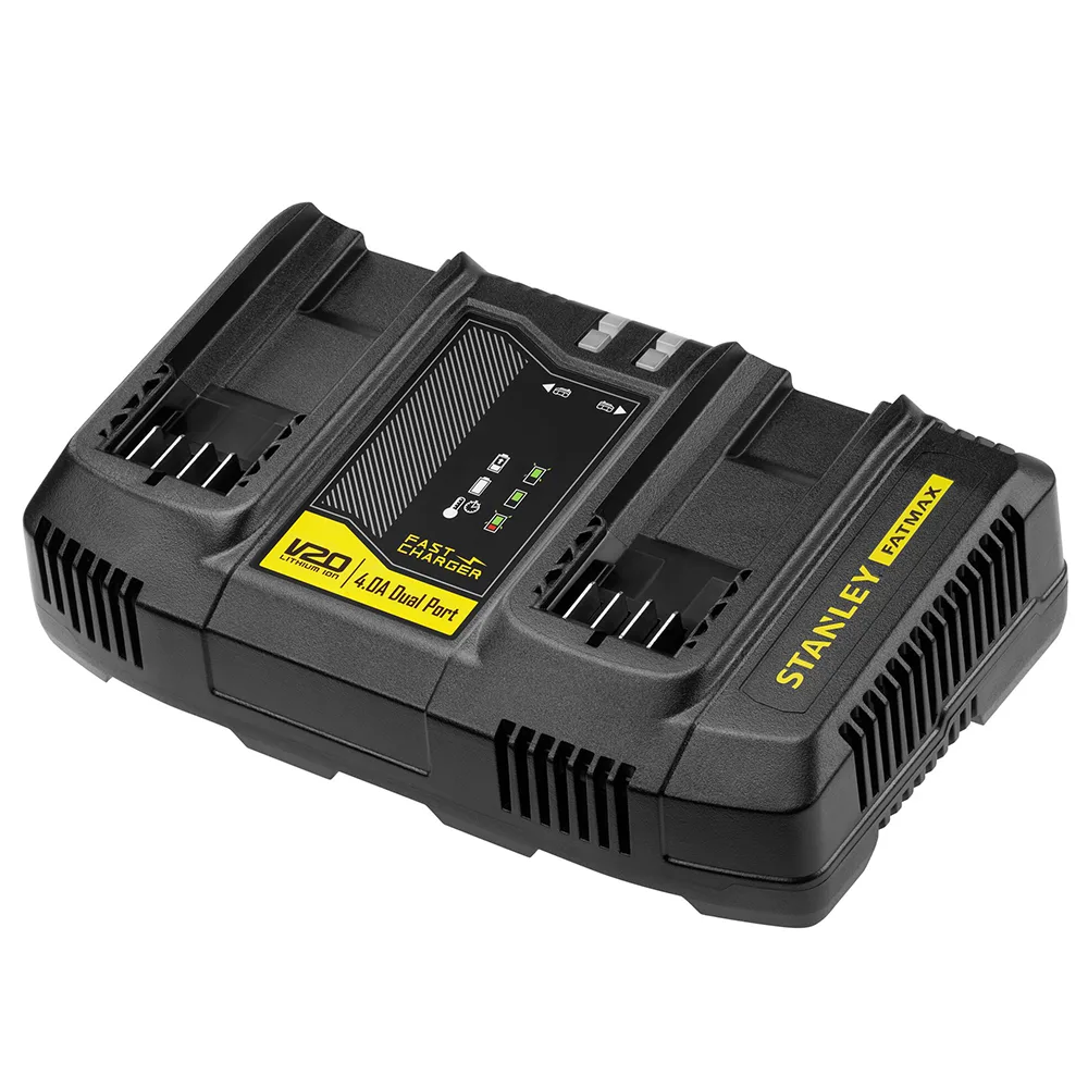 Chargeur double Stanley V20 stanley fatmax - 18 V/4,0 A