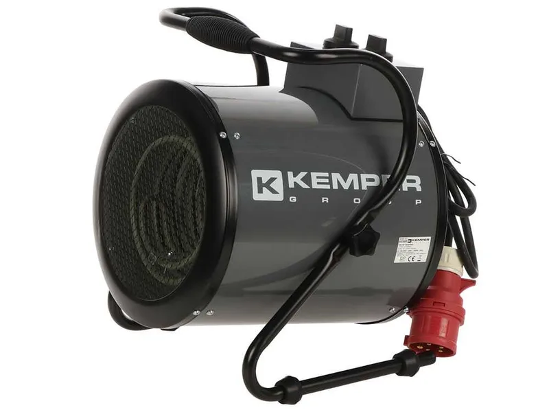 Kemper 65350E - Générateur d'air chaud électrique avec ventilateur - Triphasé - 5000 W