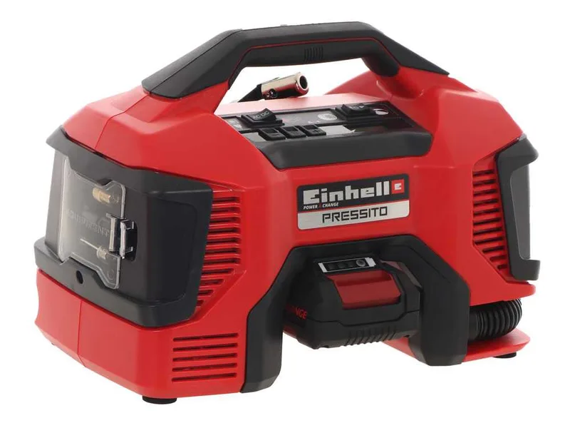 Einhell pressito te-ac 18/11 LiAC - Compresseur d'air à batterie compact portatif - 2.5 Ah 18V