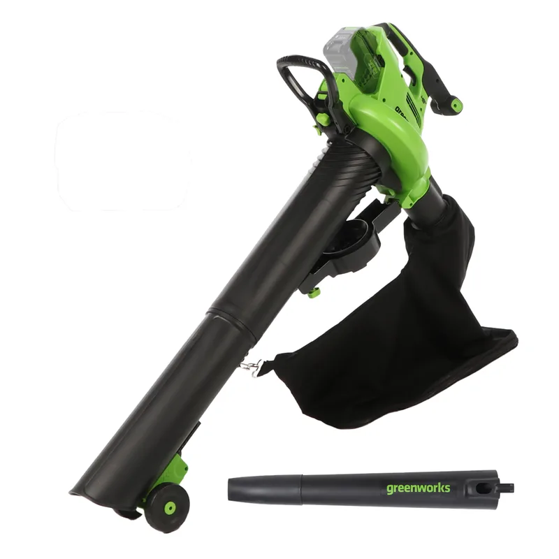 Greenworks GD48BVII - Souffleur aspirateur à batterie