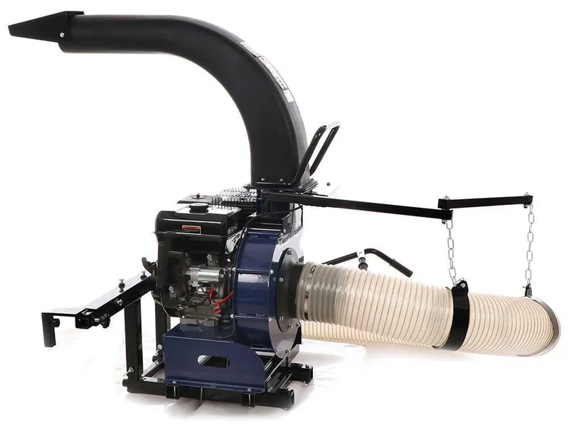 BullMach Filla R - Aspirateur à feuilles thermique sur remorque - Rato 7CV