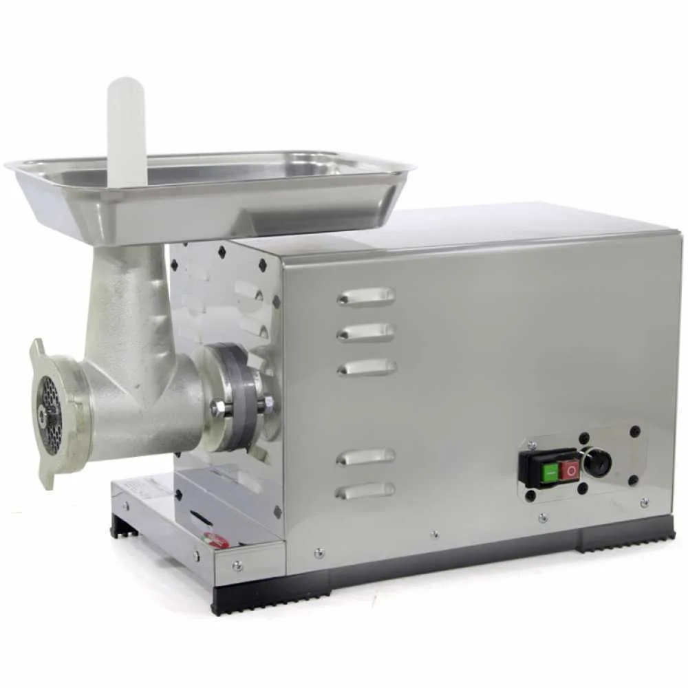 Reber 10024 N INOX - N.22 Corto - Hachoir à viande professionnel - 1500W
