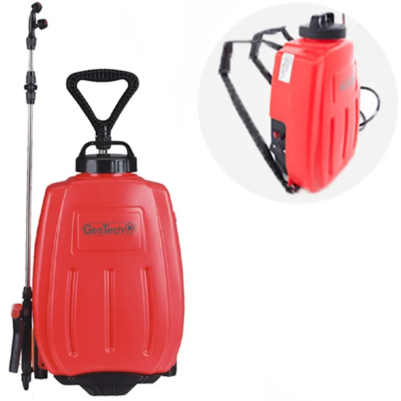 Pulvérisateur électrique à batterie GeoTech KF-16C-11 dorsal / sur roulettes