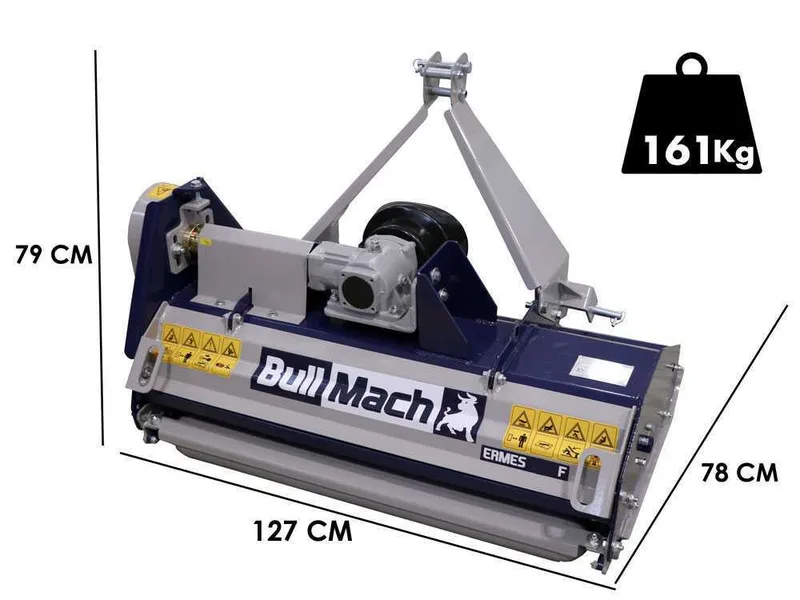 BullMach ERMES 115 F - Broyeur sur tracteur - Série légère
