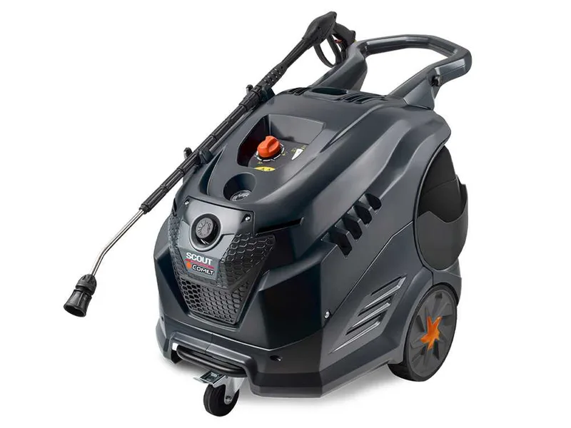 Comet New Scout 150 Classic - Nettoyeur haute pression eau chaude professionnel - 150 bar max - 540 l/h