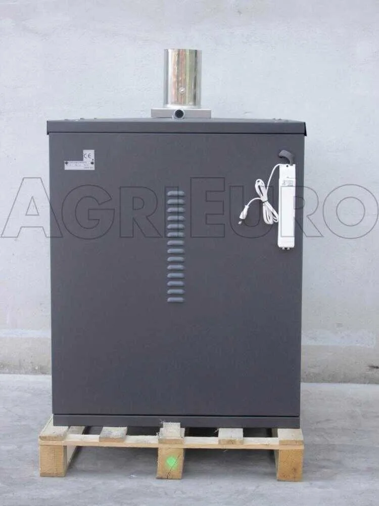 AgriEuro Medius 80 Inc - Four à bois en acier encastrable - Ventilé