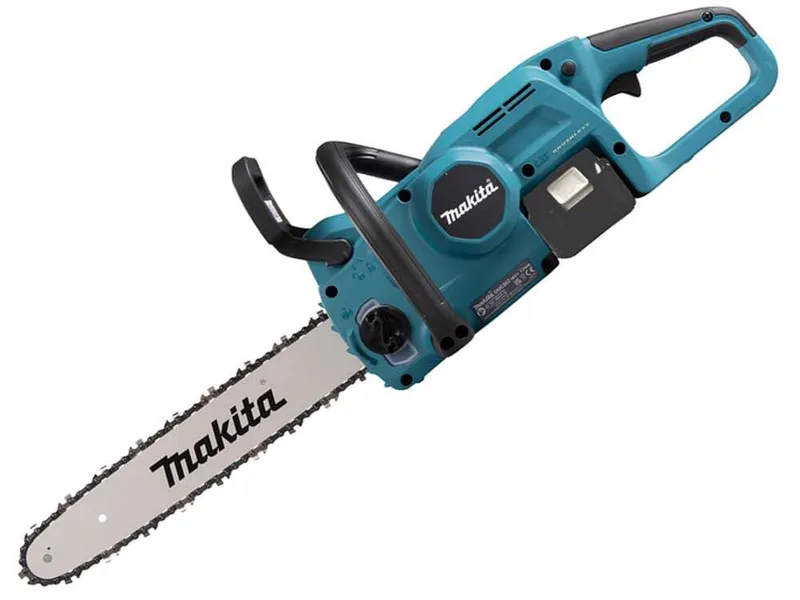 Makita DUC357Z - Tronçonneuse électrique à batterie - 18 V 5 Ah - Guide de 35 cm