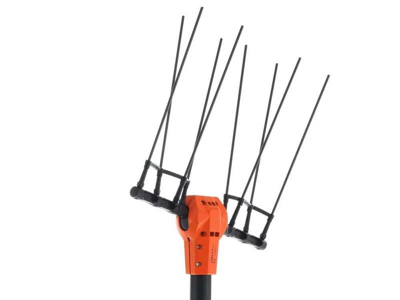 Jolly Italia V50X - Peigne vibreur électrique à batterie - 12V - Perche fixe de 2,3 mt et rallonge Step-Up