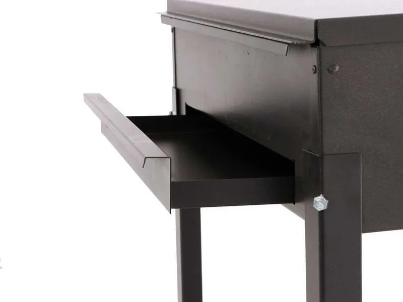 Mille Etna - Barbecue à charbon en fer artisanal - 77,5x47 cm