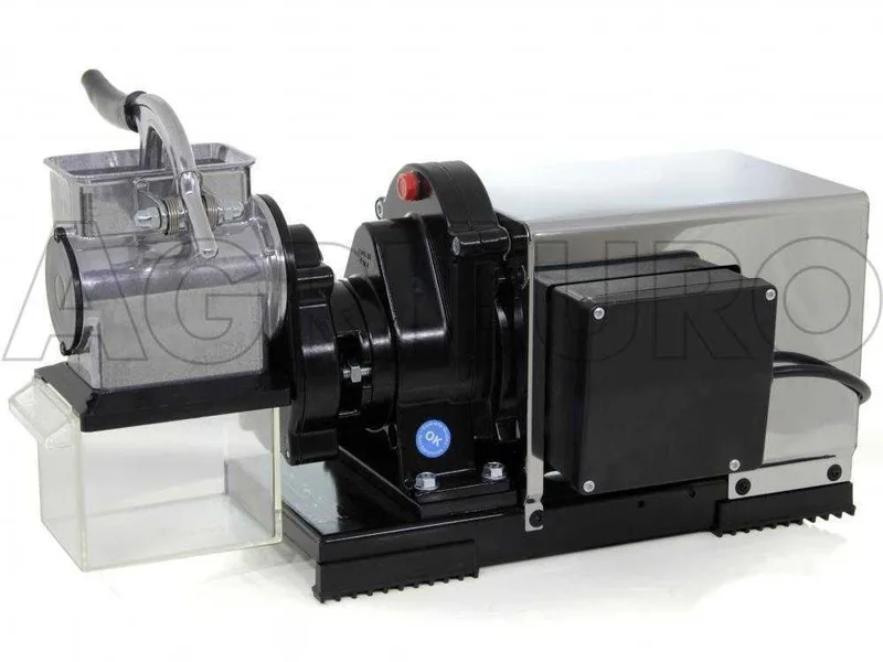 Reber 9010NP INOX - Râpe électrique - N.5 - Motoréducteur à engranages en acier - 1200W