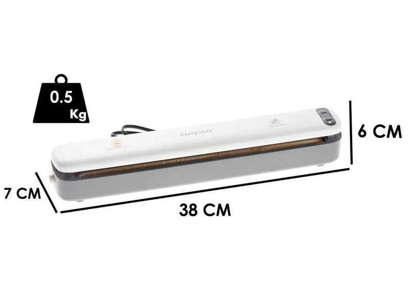 Beper P102CON001 - Machine sous-vide - Barre de soudure de 31 cm