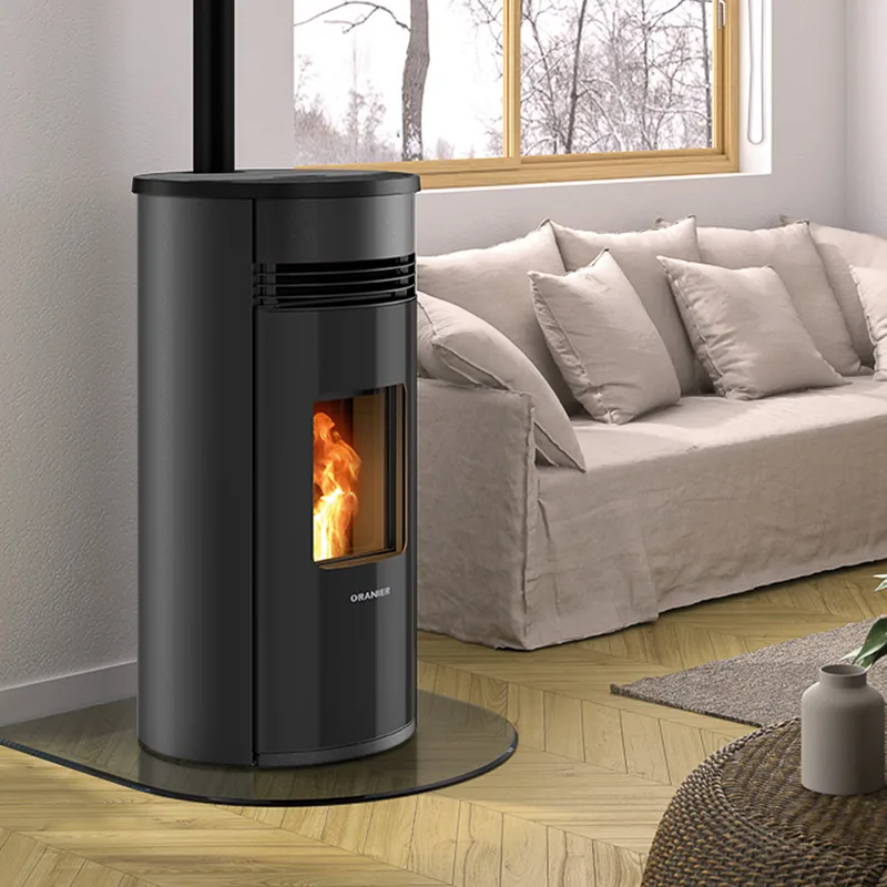 Oranier Sando 60 poêle à granulés acier noir