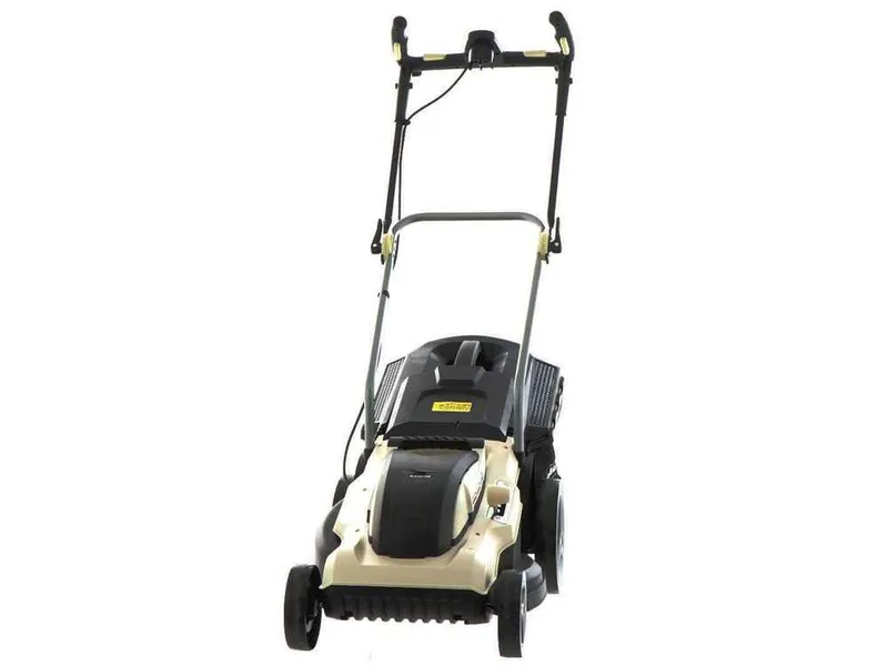 BlackStone B-ELM 43 - Tondeuse à gazon électrique - 2000W - Coupe de 43 cm