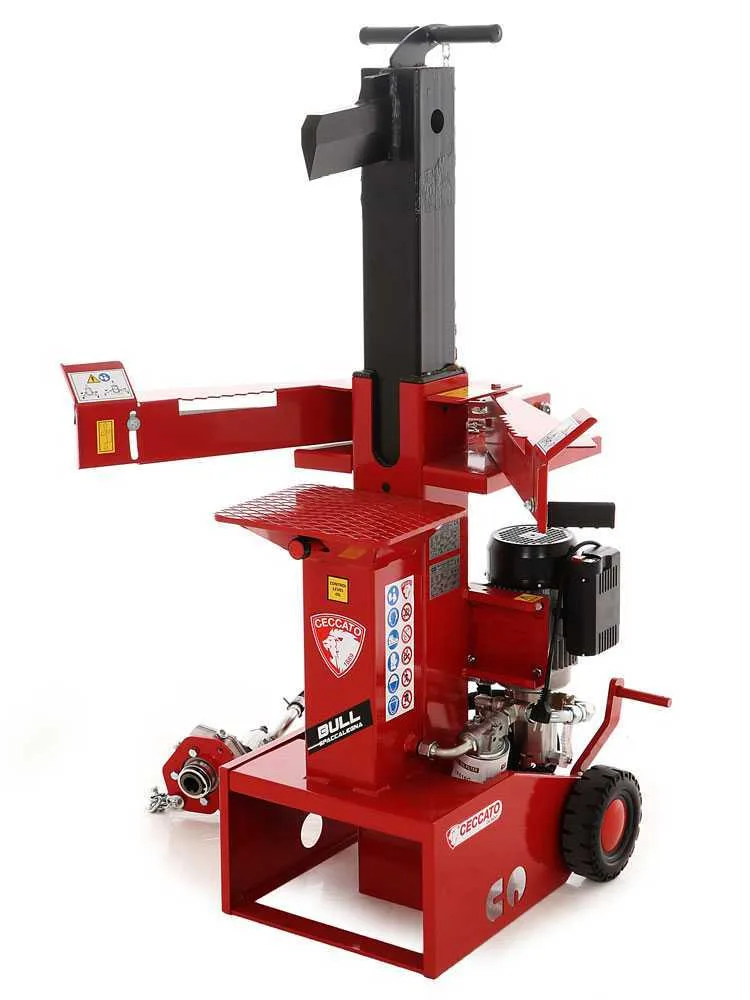 Ceccato bull SPLET12 kombi - Fendeuse hybride - Électrique et à tracteur - Verticale