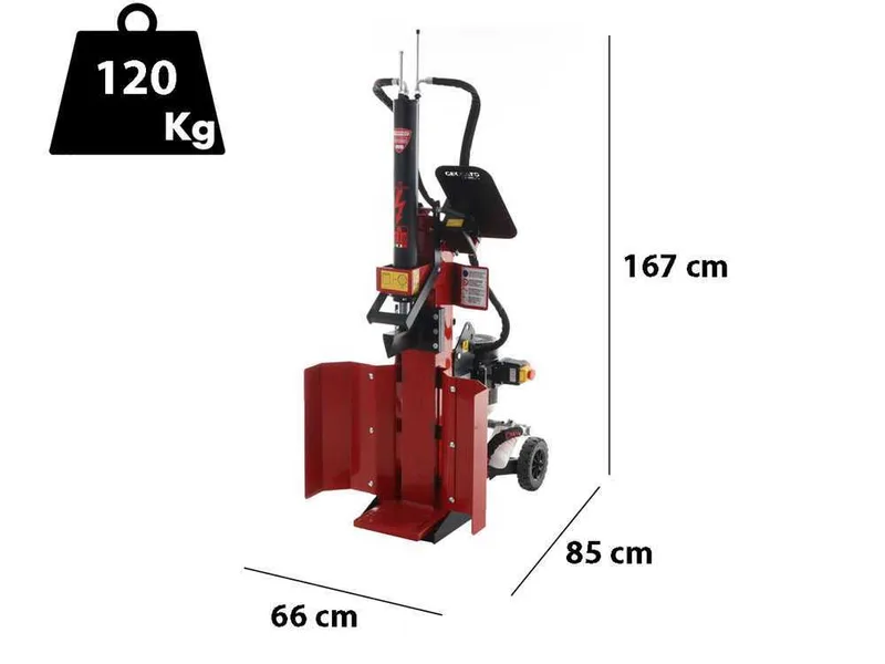 Ceccato SPLE10POLT - Fendeuse à bois électrique - Orientable - 400V