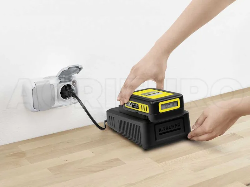 Starter Kit Battery Power 18 V / 2.5 Ah et chargeur Fast Charger Karcher