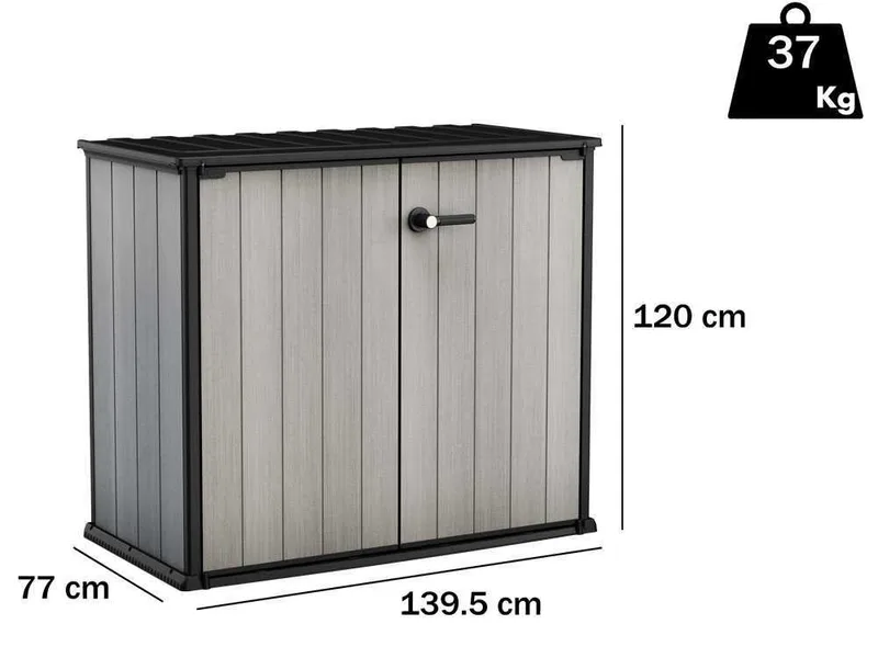Keter Patio Store - Armoire de jardin à outils