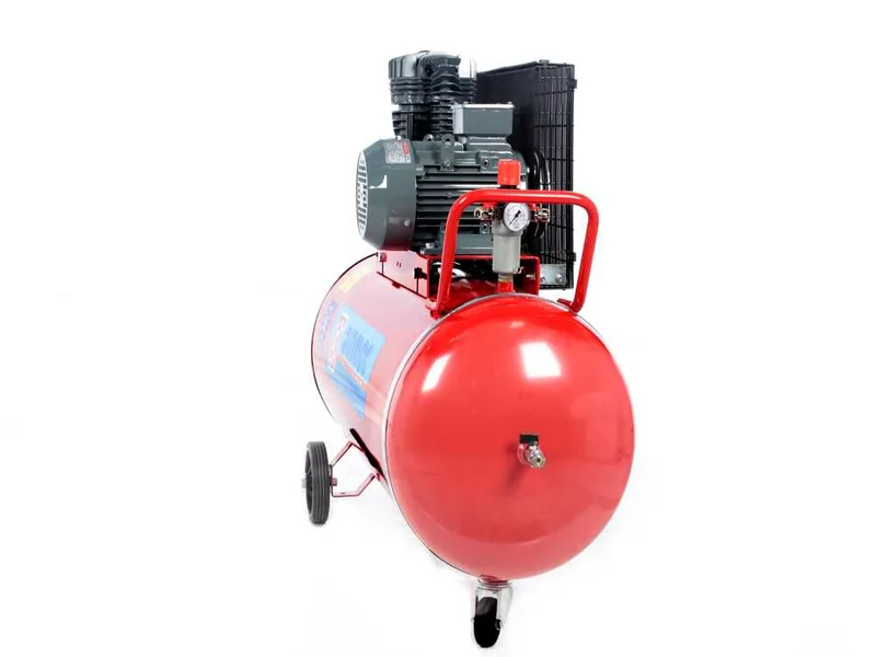 Airmec CR 204 K18+C TP - Compresseur d'air à courroie - Moteur électrique triphasé - cuve 200 L