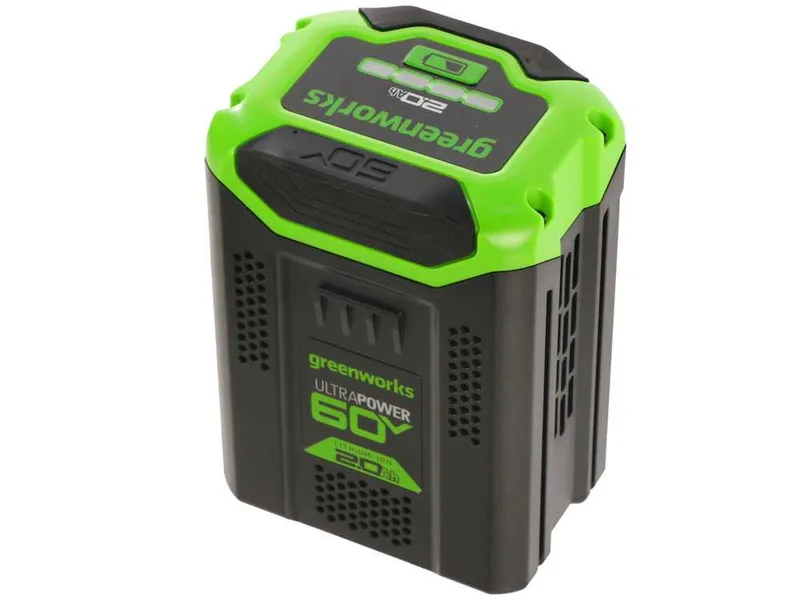 Kit de démarrage GreenWorks 60 V 2 Ah batterie + chargeur