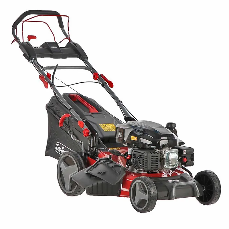 GeoTech Pro S51-200 BMSGW ES - Tondeuse à gazon tractée 4 en 1 - Démarrage électrique