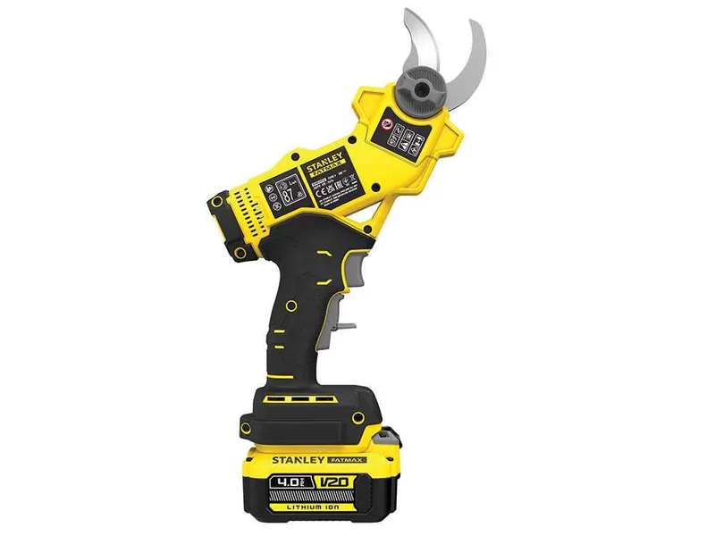 Sécateur électrique de taille Stanley SFMCPP32M1-QW - Batterie de 20V/4Ah - Diamètre de coupe 32 mm