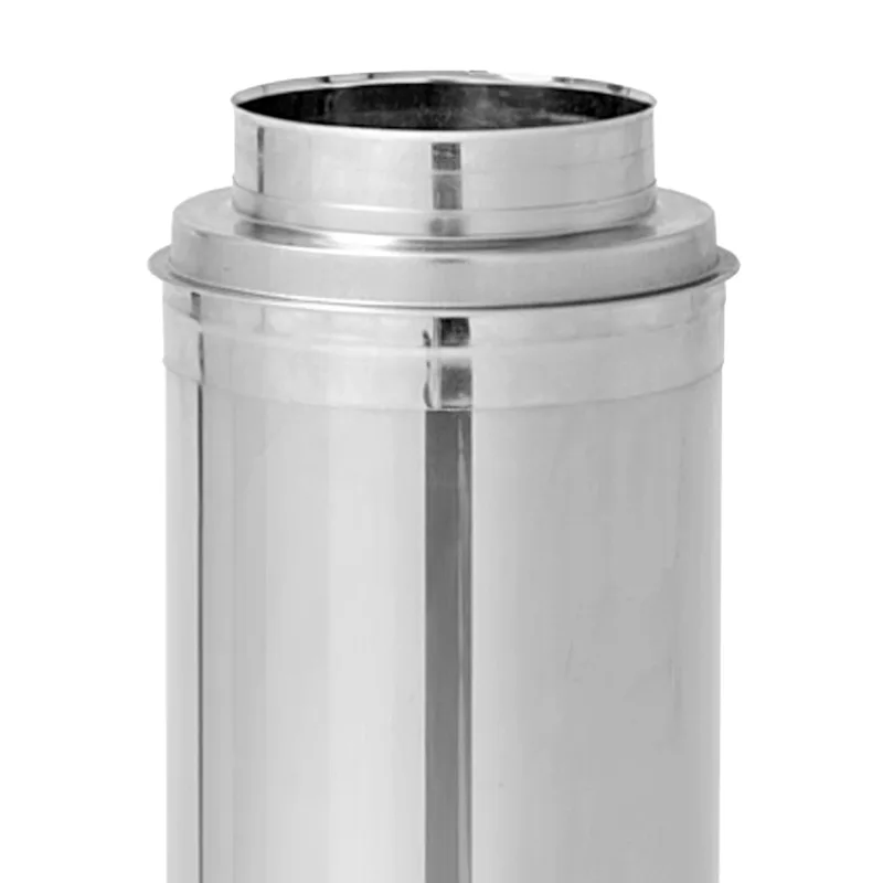Opsinox conduit de cheminée en acier inoxydable 200 mm traversée de mur MD