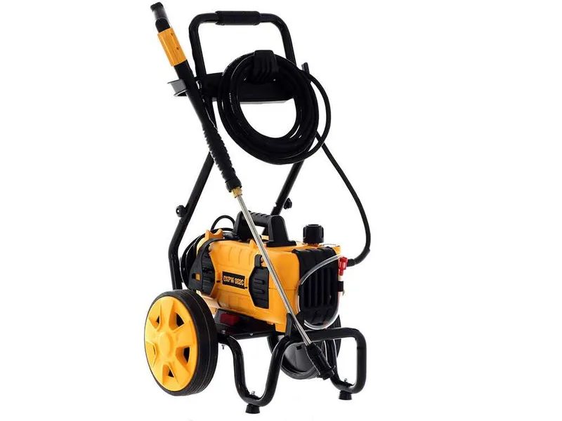 Nettoyeur haute pression à eau froide DeWalt dxpw 002CE kart de 180 bars max - 510L/H débit Max - avec chariot amovible