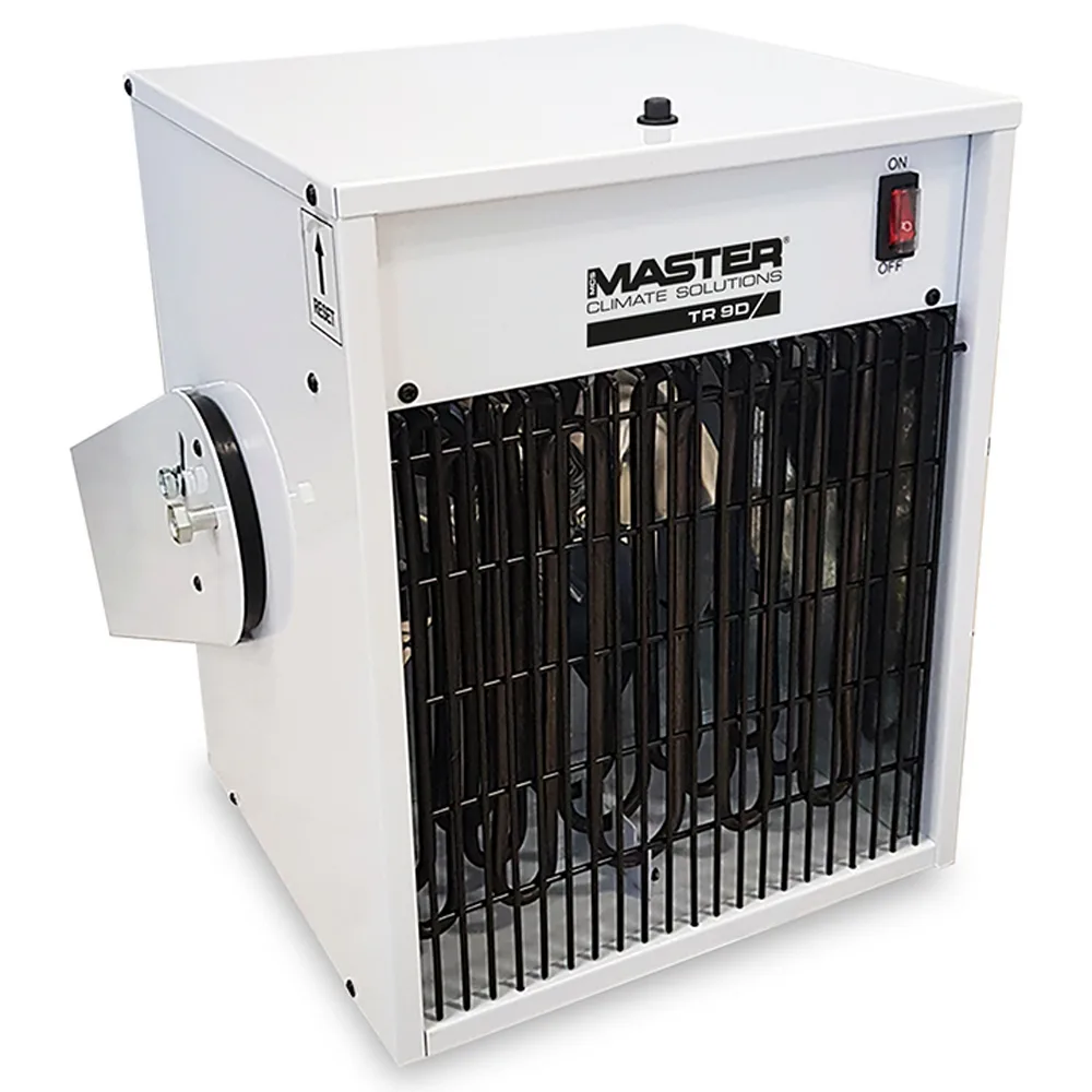 Master TR 9D - Générateur d'air chaud électrique avec ventilateur - 9 kW - sans télécommande