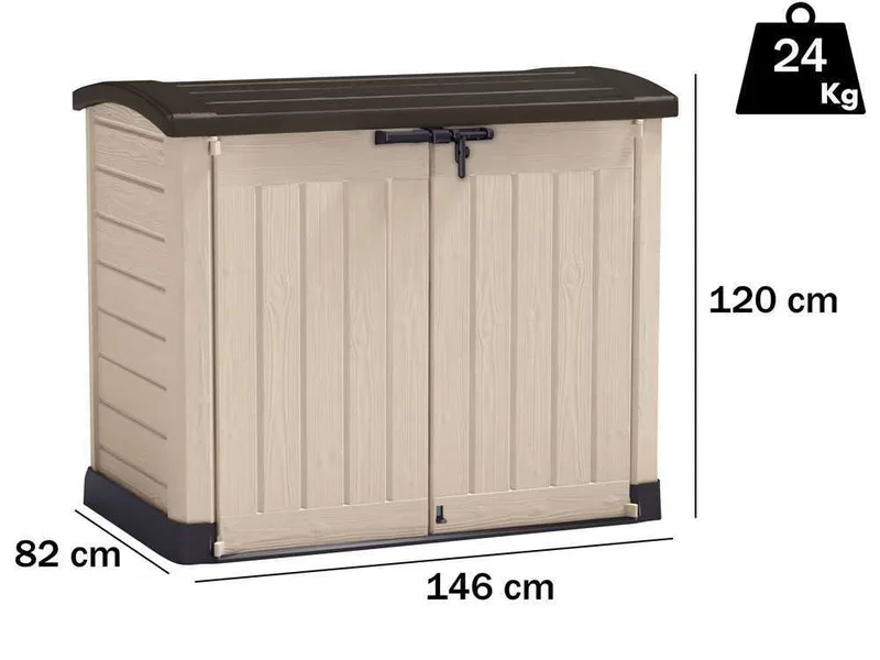 Keter Store it Out Arc beige - Armoire à outils pour le jardin