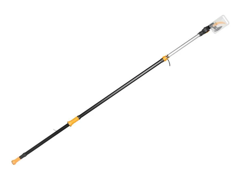 Fiskars UPX86 - Coupe-branches télescopique professionnel - perche de 240/400 cm + scie - Ø 32 mm